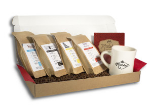 Mistobox is delivered neatly in a box with this hand selected artisan coffee.  