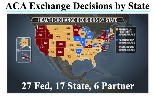 Health exchange decision by state. Image courtesy of Daniel Derksen 