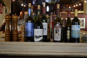 Cafe Roka features a variety of local wines from vineyards in Cochise and Santa Cruz counties. (Photo by: Stephanie Romero/ Arizona Sonora News)