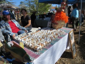 Vendors selling eggs (Photo by: Kaleigh Shufeldt/Arizona Sonora News) 