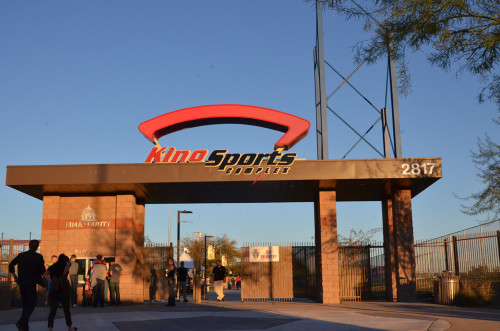Major League Soccer Preseason is held at Kino North Stadium through the month of February. (Photo by: Megan Mohler/ Arizona Sonora News)