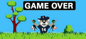 After Arizona Football team took down the Oregon Ducks in 2014, the UA Marketing Department tweeted "Duck Hunt" graphic to promote victory. 
