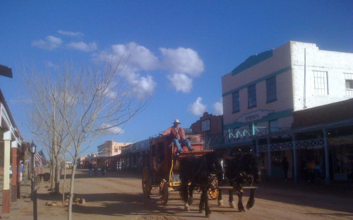 Mainstreet in Tombstone, Arizona. Photo by Arizona Sonora News Service