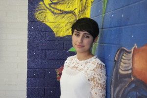 Damaris will graduate from PHS in May. Photo by Adriana Espinosa/ Arizona Sonora News