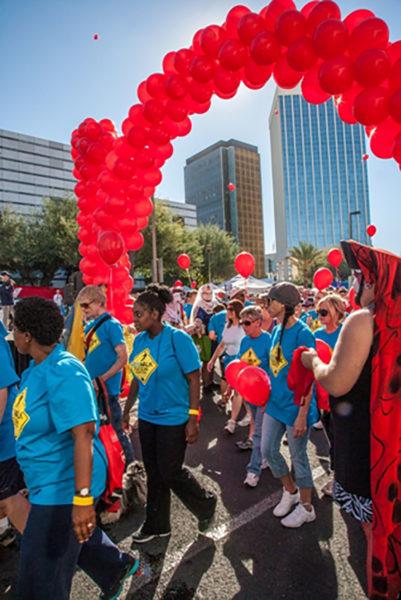The AIDSWALK is the Southern Arizona AIDS Foundations signature fundraising event. (Photo by: SAAF)
