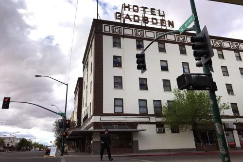 Hotel Gadsen, located in the small border town of Douglas, Ariz., is a local and national treasure built in 1907. (Photograph by Mackenzie Boulter)
