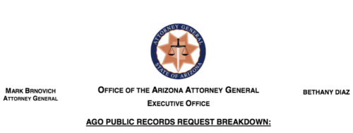 Arizona public records arent so public