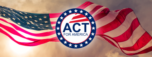 ACT for America is an anti-Sharia law organization that has chapter across the country, including one in Tucson. Image from actforamerica.org