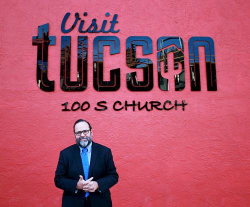 Felipe Garcia, executive vice president for Visit Tucson. (Sophie Manley/Arizona Sonora News) 