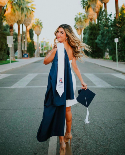 Mish DeCarlo, 22, is graduating with a Bachelor of the Arts in journalism with a minor in entertainment media from the University of Arizona. (Photo courtesy of Jimmy Song).