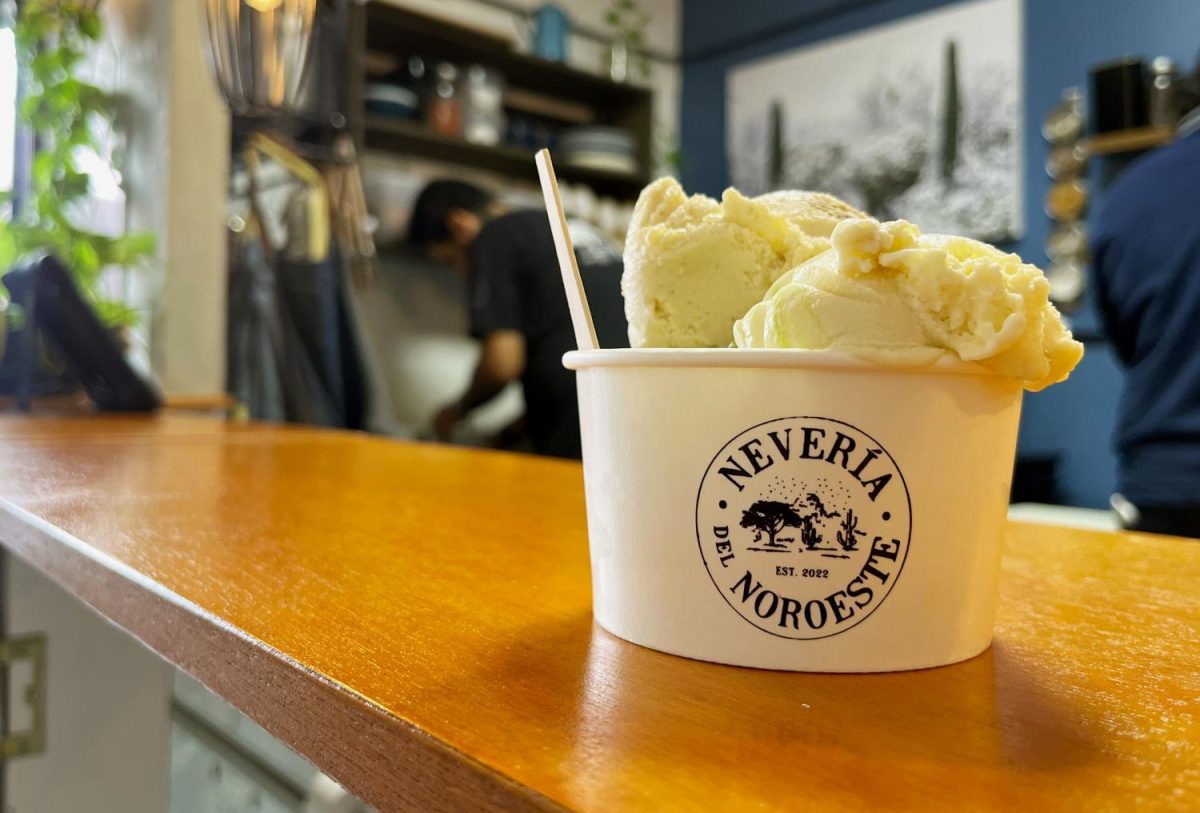 Neveria de Noroeste in Hermosillo, Sonora, Mexico, serves ice cream made with typical Sonoran flavors.