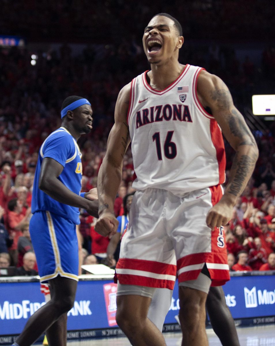 UCLA at University of Arizona men’s basketball at McKale Center in Tucson, Ariz., on Jan. 20, 2024. The Wildcats won, 77-71. — Arizona Sonoran News Service