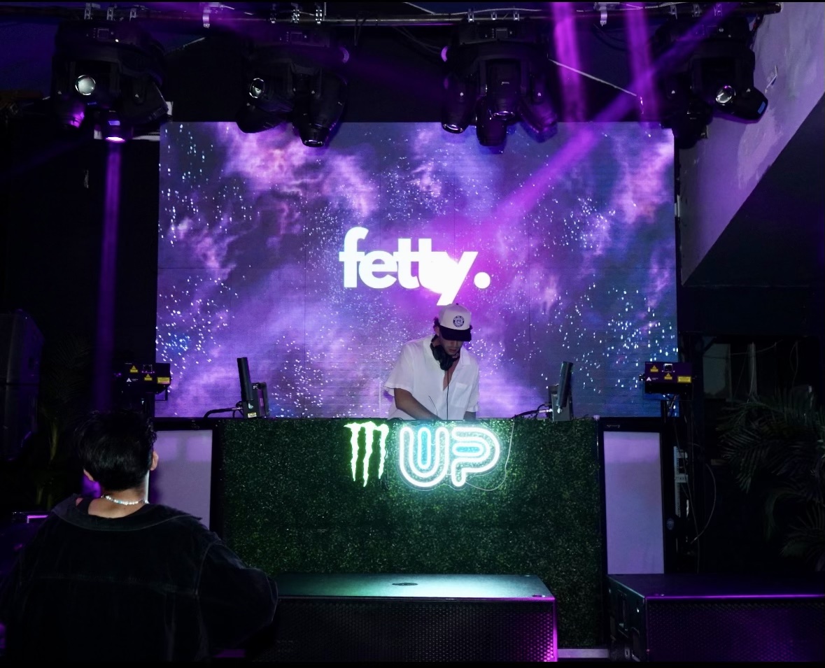 Aidan Feldman DJs at Gentle Ben’s for a gig on April 16, 2024. (Fetty Entertainment)