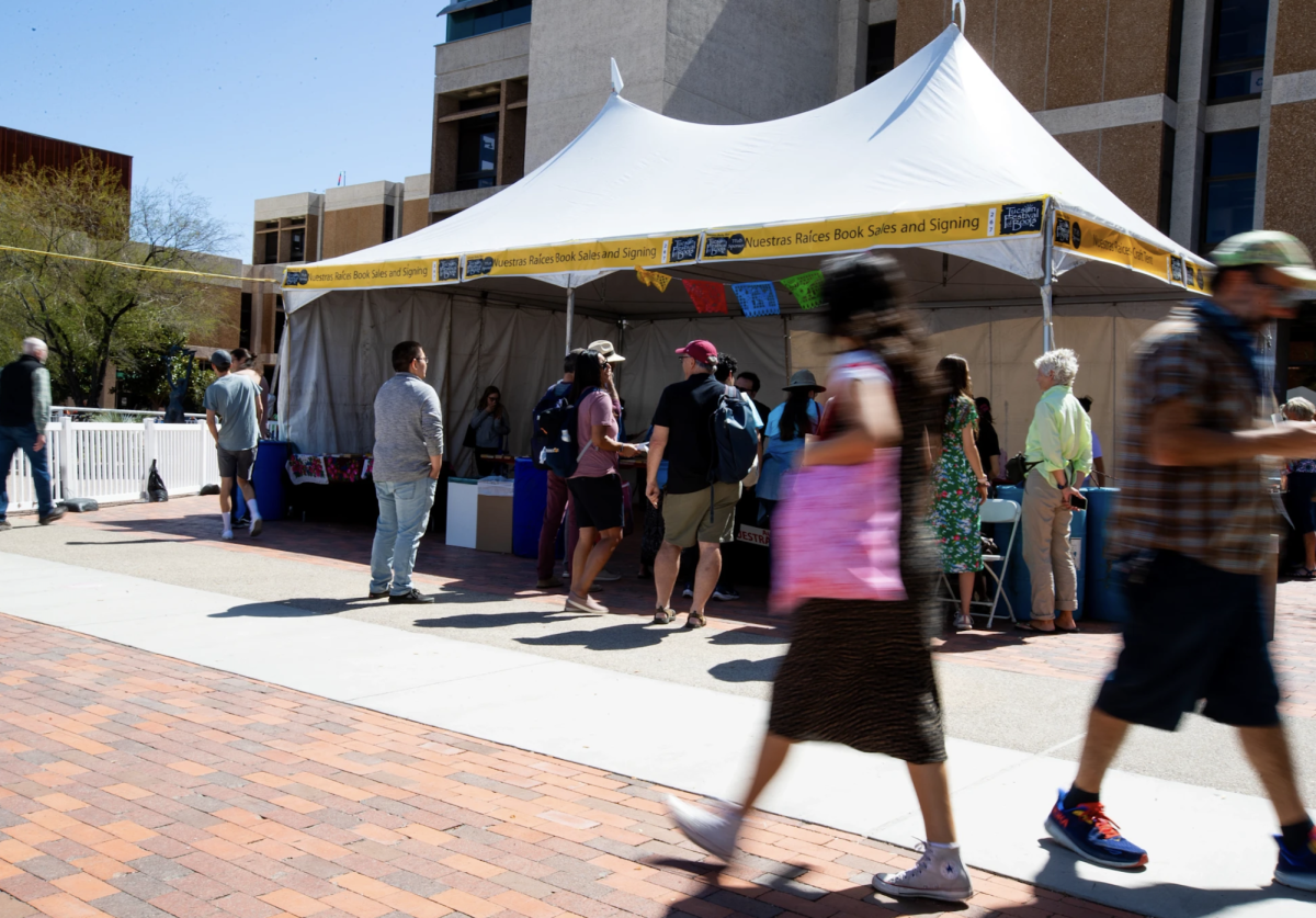 The Pima County Libraries program will have a tent at the 2025 Tucson Festival of Books. (Courtesy of Nuestras Raices Affinity Team) 