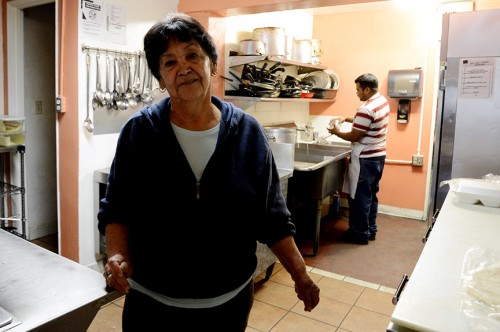 Grace Soto is the owner of the Anita Street Market.  Soto has owned and operated the market for almost 13 years.  (Photograph by Ryan Revock)