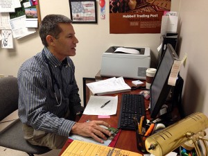 Dr. Scott Wilson has been director of El Rio's Hepatitis C program since its inception in 2000.  Photo courtesy of Jill Rodriguez.