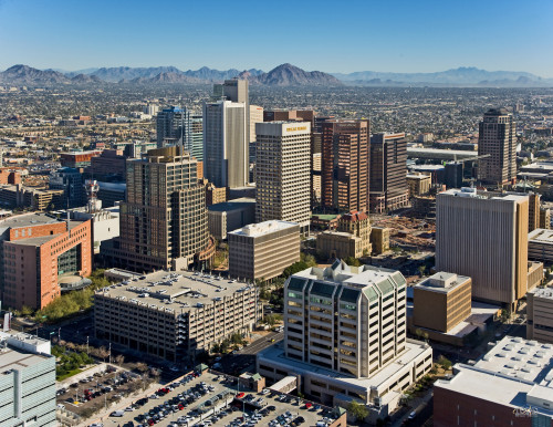Downtown Phoenix, Central Corridor. Courtesy of Wikipedia.com