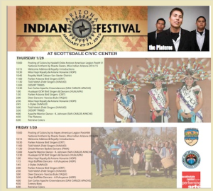 Indian Festival advertisement (Photo by: Arizona American Indian Tourism Association)