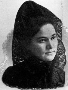 Photograph of Sophia Reavis, the wife of James Reavis. Reavis convinced her that she was a descendant of the fabled Peralta family. (Creative Commons)