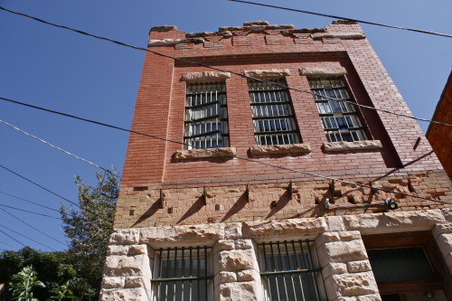 The old Bisbee Jail, previously owned by John Wayne, who also has a room at the Copper Queen Hotel. 