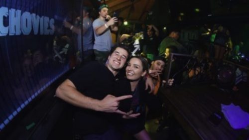 Club goers at No Anchovies. (Photo courtesy of Instagram @morganmetler).