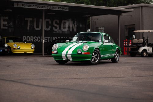 A 1971 911 T finished in Conda Green. Photo Credit : Tyler Salas