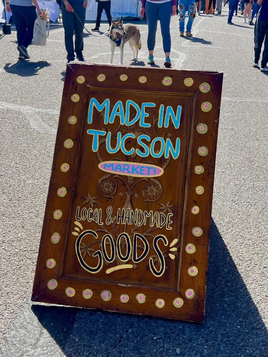 
On April 7, 2024, the Made in Tucson Market hit the streets of Tucson. Local vendors came from all around Tucson to share their creations with the public. ( © McKenna Manzo/ 2024)
