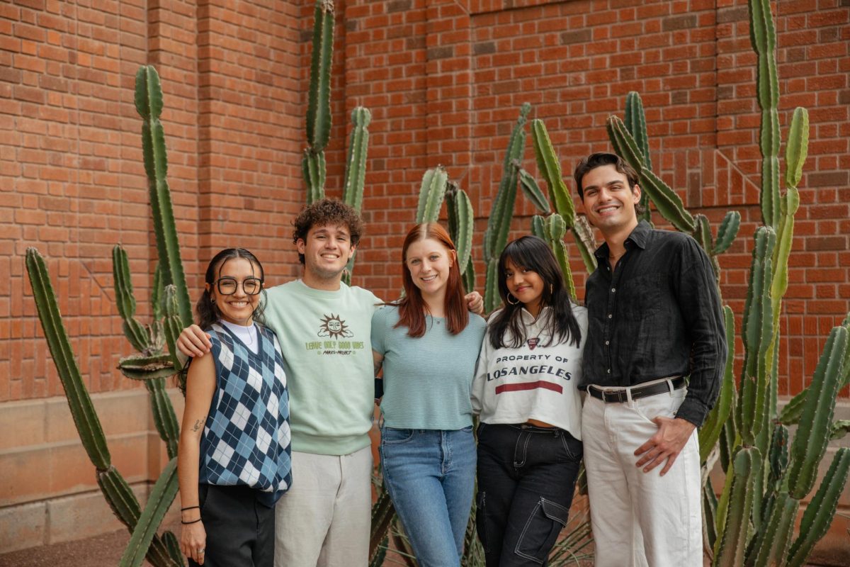 The Campus Sustainability Fund committee members from Spring 2024 posed for a group photo. (Photo courtesy Campus Sustainability Fund)