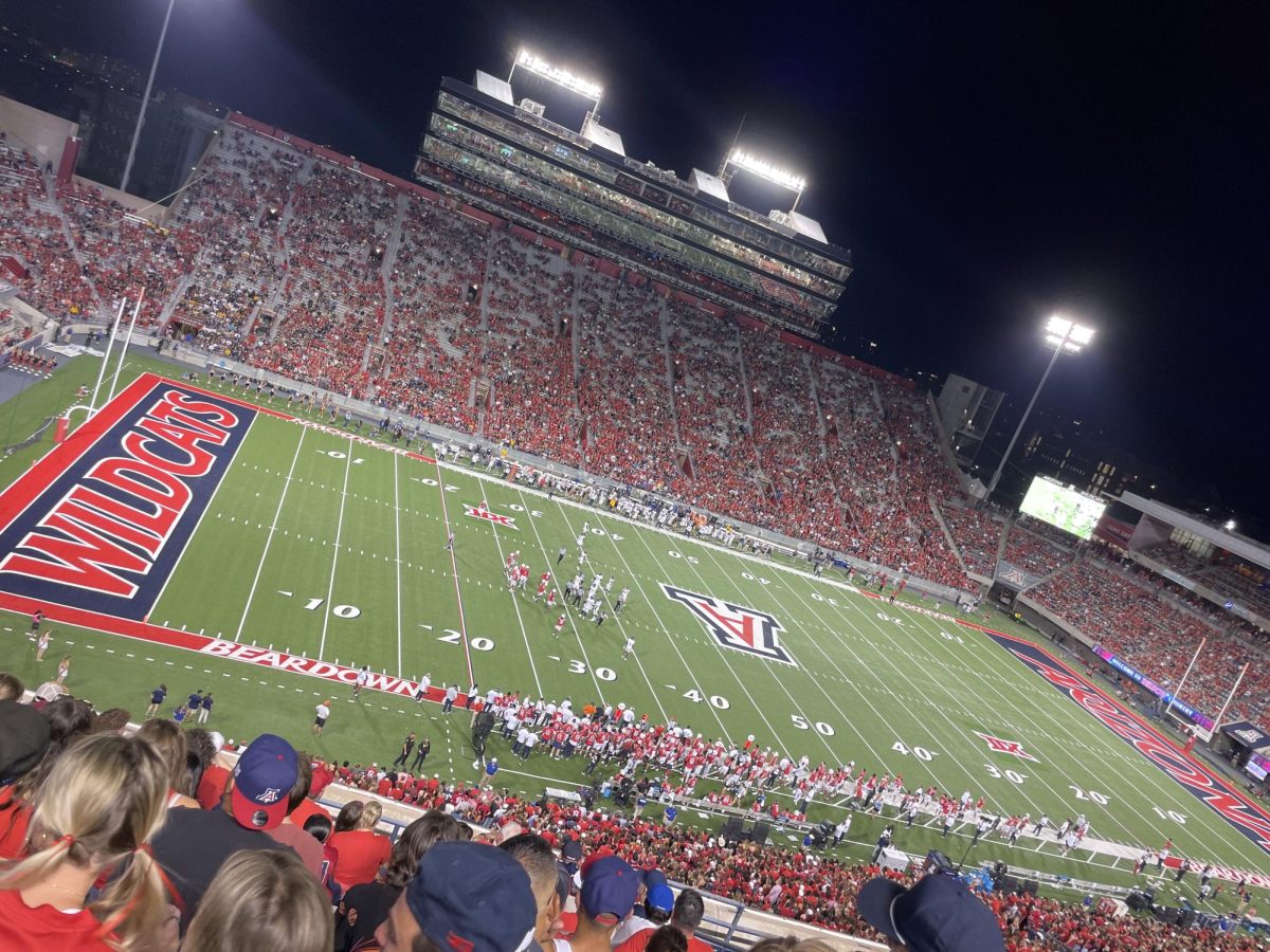 It was nearly a full house at Arizona Stadium for the Wildcats first home game of the 2024 season (Sept. 7).