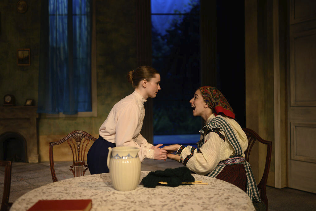 “Uncle Vanya” runs  Friday, Dec. 6-Sunday, Dec. 8 at Morroney Theater. Photo by Julius Schlosburg.