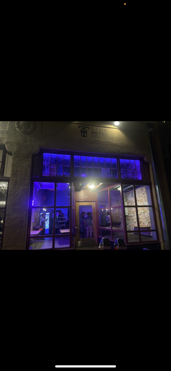 The Tucson Improv Theatre hosts Femme Drop night in Tucson, Ariz. on March 21, 2026. The building is located at 414 E. Ninth St. 